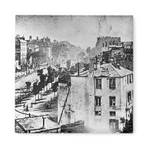 Boulevard du Temple Paris France 1838 Magnets