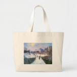 Boulevard Saint Denis Argenteuil by Claude Monet Canvas Bag