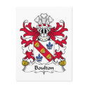 Boulton Family Crest postcards