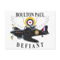 boulton paul defiant post cards