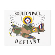 boulton paul defiant post cards