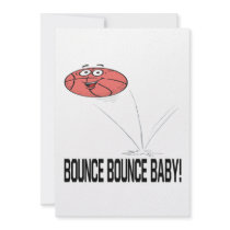 Bounce Bounce Baby Custom Invitations