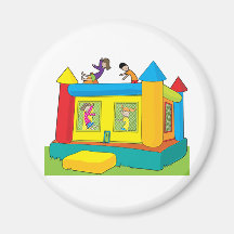 Bounce Castle Kids Magnets
