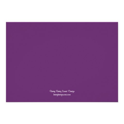 Bounce House Photo Birthday Invitation - Purple