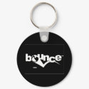 Bounce KeyChain B/W by tarmstrong Bounce KeyChain B/W