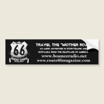 Bounce Radio Route 66 Bumper Sticker bumper stickers