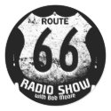 Bounce Radio Route 66 Round Sticker