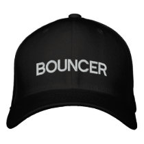 BOUNCER embroidered hats