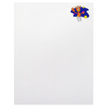 Bouncing Alien Clown Personalized Letterhead