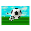 Bouncing Balls soccer ball fans gift posters by SoccerJersey Bouncing Balls soccer ball fans gift posters