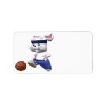 Bouncing Bunny Address Label