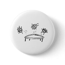 Bouncing Mathberries Pinback Buttons