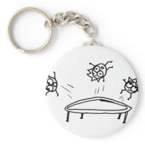 Bouncing Mathberries Keychains