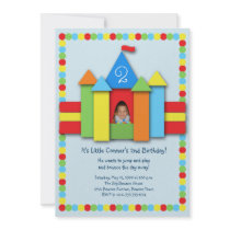 Bouncy Bithday Invitation