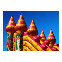 Bouncy Castle Party Invite