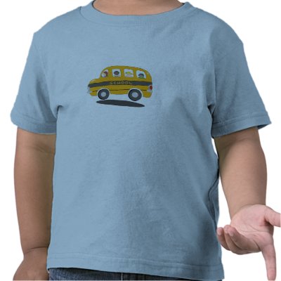 Bouncy School Bus Shirt by sfcount