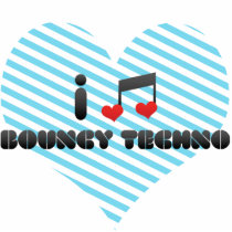 Bouncy Techno fan Cut Out