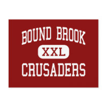 Bound Brook - Crusaders - High - Bound Brook postcards by customteamsportswear Bound Brook - Crusaders - High - Bound Brook postcards