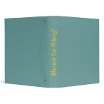 "Bound For Glory" Binder