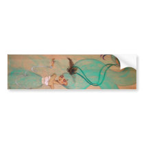 Bound Girl Bumper Sticker bumper stickers by LeilaniJoy Bound Girl Bumper Sticker bumper stickers