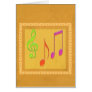 Bound to Sound Good -  Dancing Music Symbols Greeting Cards