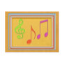 Bound to Sound Good -  Dancing Music Symbols Post Card