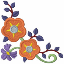 Bountiful Bouquet embroidered shirts