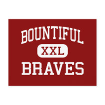 Bountiful - Braves - High School - Bountiful Utah Post Card