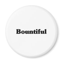 Bountiful Classic t shirts Refrigerator Magnet
