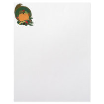 Bountiful cornucopia customized letterhead