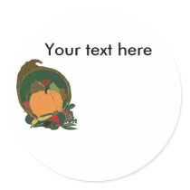 Bountiful cornucopia stickers