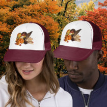 Bountiful Harvest Cornucopia Trucker Hats