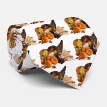 Bountiful Harvest Cornucopia Neck Tie