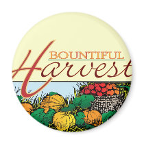 Bountiful Harvest Refrigerator Magnets