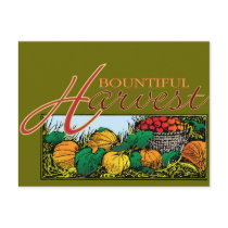 Bountiful Harvest Post Card