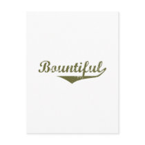 Bountiful Revolution tee shirts Postcards