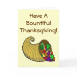Bountiful Thanksgiving cards