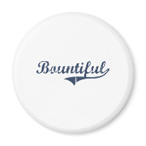 Bountiful Utah Classic Design Fridge Magnets