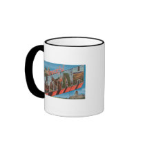 Bountiful, Utah - Large Letter Scenes Coffee Mug