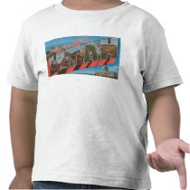 Bountiful, Utah - Large Letter Scenes T-shirts