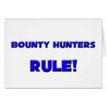 Bounty Hunters Rule! cards