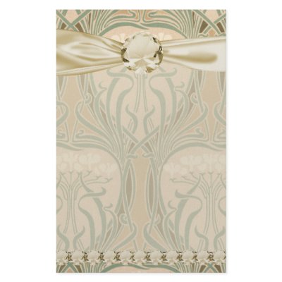 bounty of the earth art nouveau design customized stationery by dooni_damask