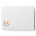 Bouquet Bridal Shower Envelope envelope