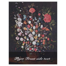 Bouquet By Bruegel D. Ä. Jan (Best Quality) Full Color Flyer