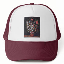 Bouquet By Bruegel D. Ä. Jan (Best Quality) Trucker Hats