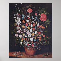 Bouquet by Jan Brueghel the Elder Posters