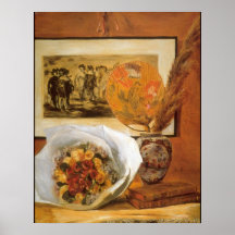 Bouquet by Pierre Renoir Posters
