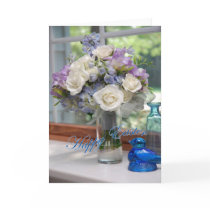 Bouquet Easter Card
