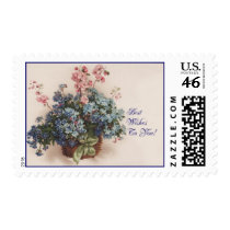 Bouquet in a Basket - Birthday Stamp by dchaddad Bouquet in a Basket - Birthday Stamp
