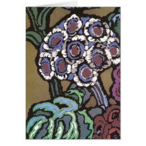 Bouquet in Blue Greeting Cards